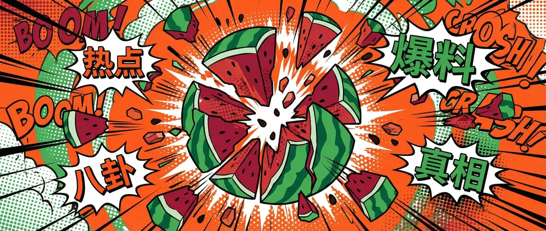 烤肉爸爸 今日头瓜爆炸漫画横幅